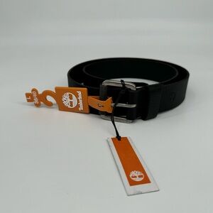 Timberland Men's 38/40 Classic Jean Leather Belt Black NWT‎